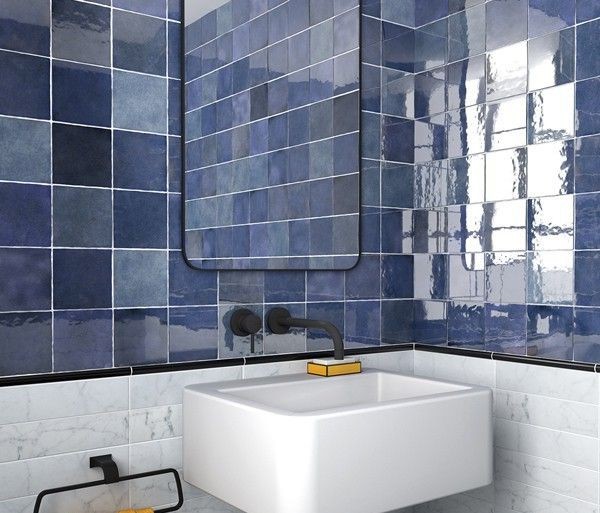 Equipe Artisan Colonial Blue 13,2x13,2 płytka ścienna 126820