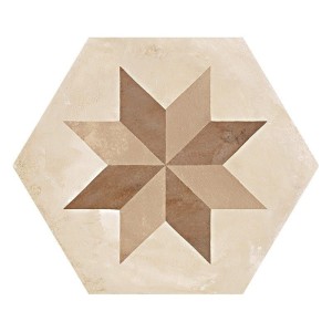 Marca Corona Terra Stella Esagona Versione C 25x21,6 0403 płytki heksagonalne
