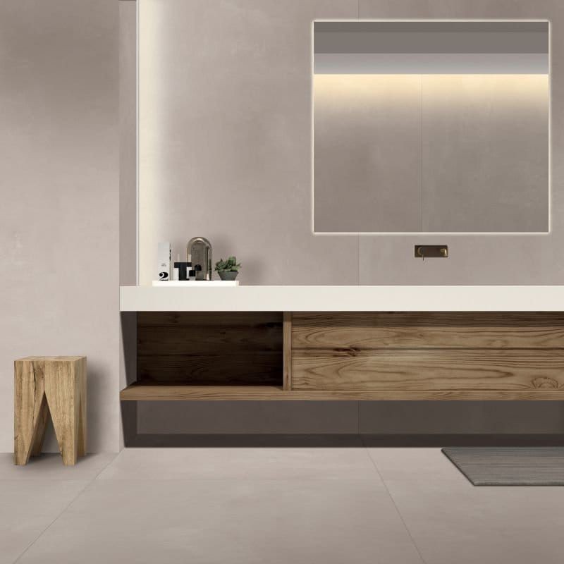 Ariana Concrea Plain Bone Naturale 120x120 płytki gresowe imitujące beton 104917