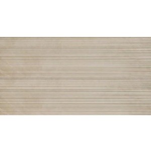 Italgraniti Shale Taupe Ribbed 60x120 płytki ścienne imitujace kamień