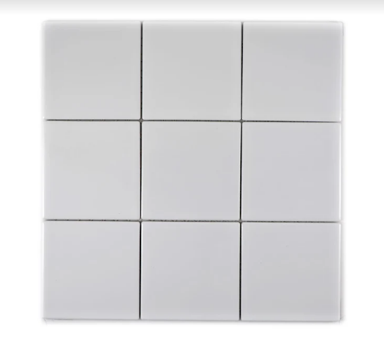 Mozaika monokolor biała mat duży kwadrat Metropol MM 0841 29,8 x 29,8 78112
