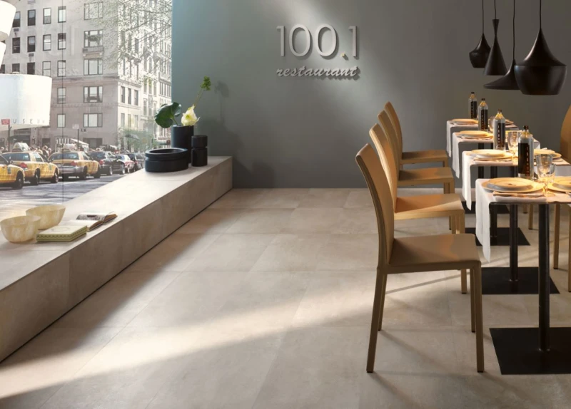 Mozaika przetarty beton beżowy Flaviker Urban Concrete Ucmo301 Uc Greige (5x5) 30x30 77499