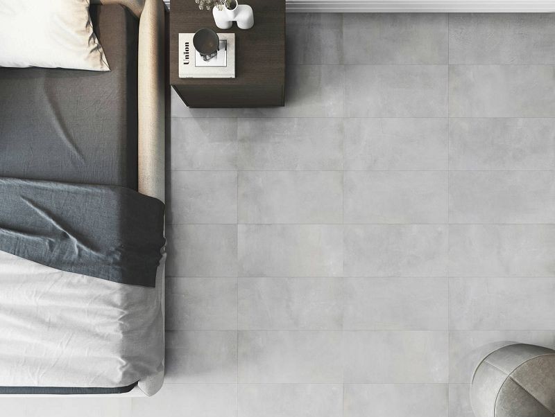 Saloni Vicat Gris 60,5x60,5 LLX735 płytki gresowe imitujące beton 151762
