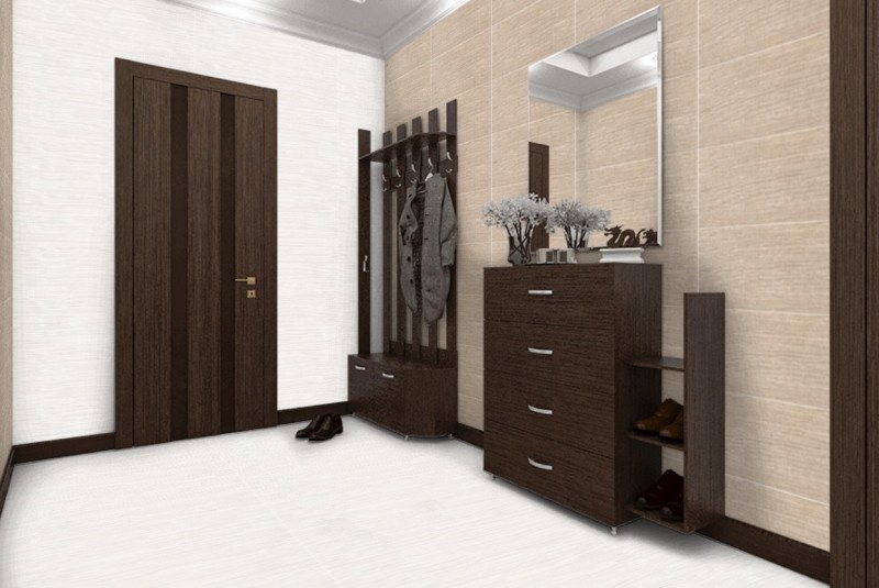 Płytki ścienne jasne beż tapety matowe Porcelanosa Japan Blanco 33.3x100 15034
