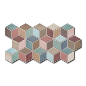 Realonda Rhombus Colour 26,5x51 płytka gresowa