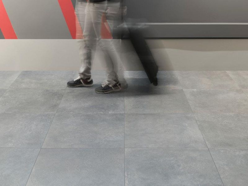 Porcelanosa Vela Grey Antislip 100x100 płytki betonowe gresowe 149625