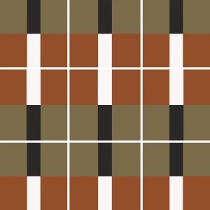 Equipe Bauhome Band Warm 20x20 płytki patchwork gresowe