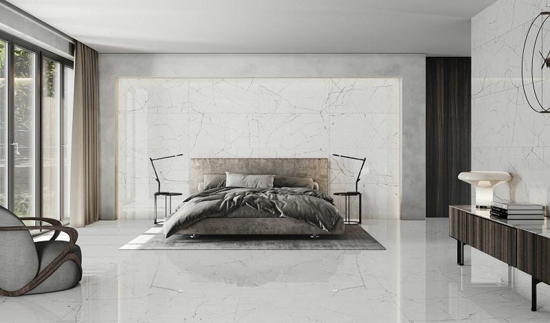 Saloni Delight Blanco Luxe 60x120 LNG500 płytki gresowe imitujące marmur 150854
