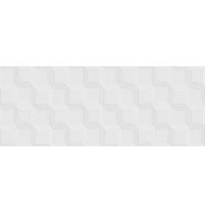 Saloni Brilliant Sector Blanco Rett. 30x90 HFE500 płytki dekoracyjne ścienne perłowe
