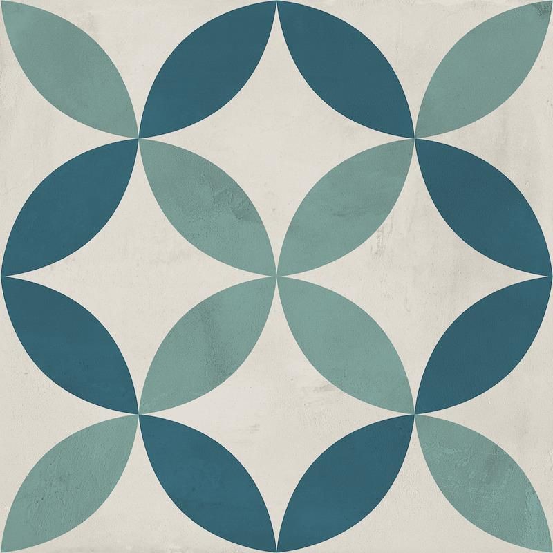 Marca Corona Terra Art Mix Oceano/Cielo 20x20 I387 płytki gresowe patchworkowe 144376