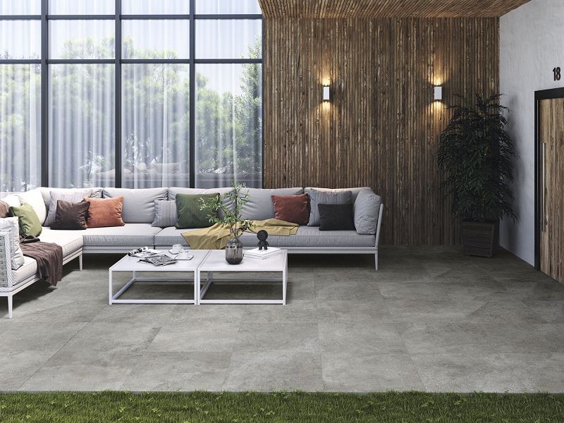 Baldocer Habitat Grey Espesorado 60x60 płytki betonowe gresowe 116235