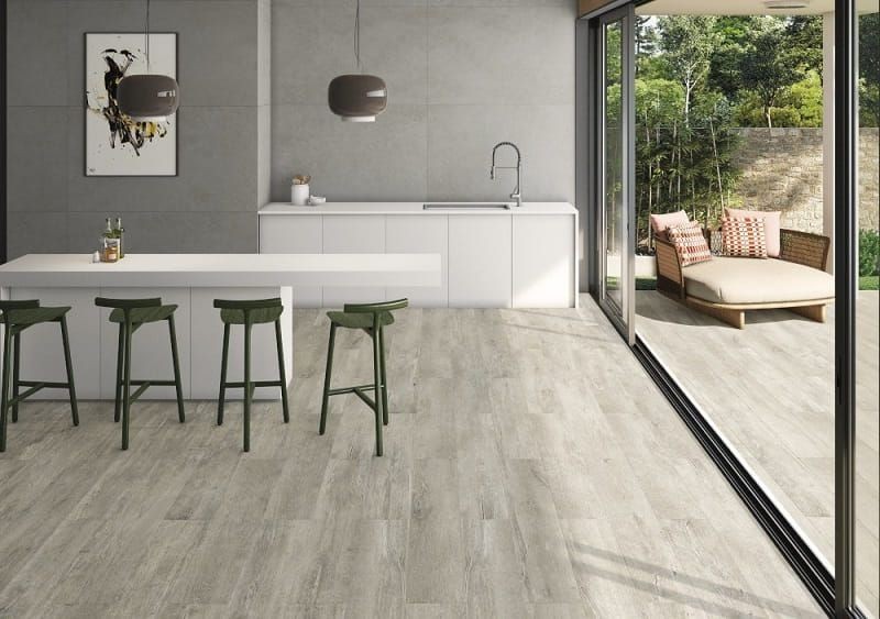 Peronda Lenk Smoke Rect. 24x151 płytka gresowa imitująca drewno 146958