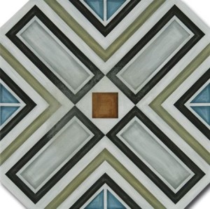 Vives Vodevil Octogono Ritter Multicolor 20x20 płytki patchworkowe gresowe gresowa