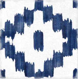 Estudio Andratx Tramontana Navy 15x15 płytka podłogowa patchwork