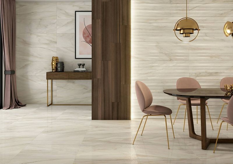 Saloni Venus Crema Lappato 75x75 KRT620 płytki gresowe imitujące marmur 151751