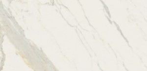 Gres marmur biały z szeroką beżową żyłą Fioranese Marmorea Bianco Calacatta Matte 30x60
