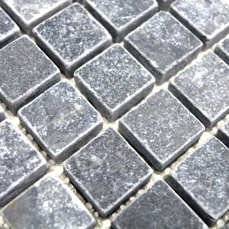 Mozaika kwadratowa szara kamień marmur Metropol MM 0189 30,5 x 30,5 102146