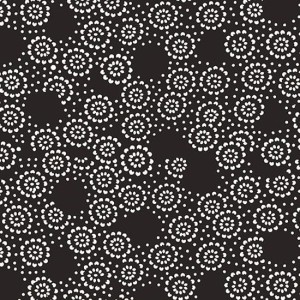 Fioranese Kintsugi Japan Black Lucido 20x20 KTJA207 płytki patchwork gresowe