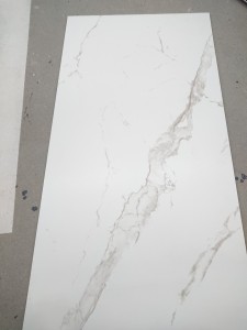 Gres podłogowy marmur biały złoty Casalgrande Padana Marmoker Statuario Oro mat 60x120