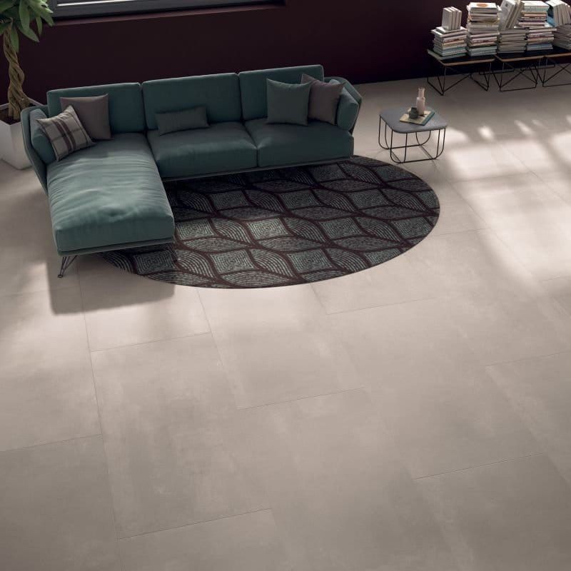 Ariana Concrea Plain Bone Naturale 80x80 płytki gresowe imitujące beton 114375