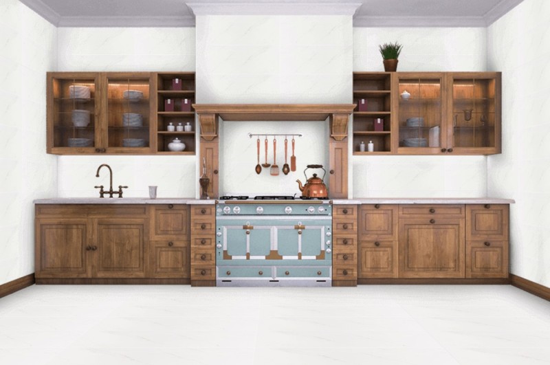 Płytki imitujące marmur biały Porcelanosa Thassos 45x120 ag 15790