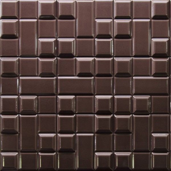 Antonus Tetrix Chocolate Brillo 15x15 płytka ścienna 156800