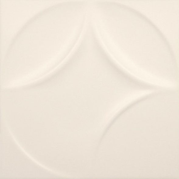 Płytki 3D Decus Expression Crema Mate 20x20 26554