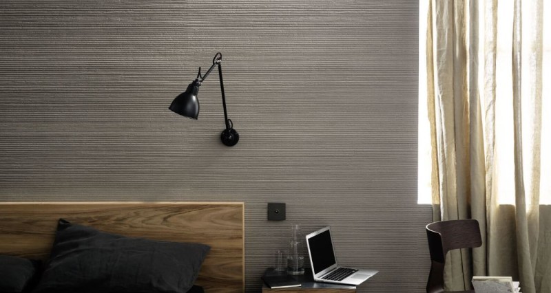 Płytki ścienne, jasno szaro- deżowe Marazzi Materika Struttura Beige 40x120 37279