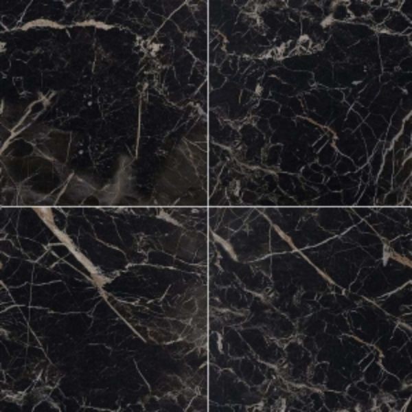 Marazzi Allmarble Saint Laurent Lux 60x60 MMGE płytka gresowa imitująca czarny marmur 137134