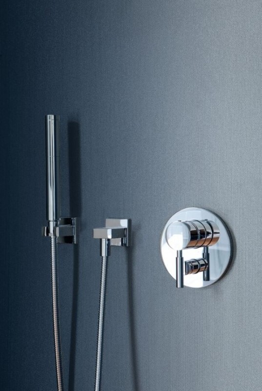 Płytki Duże efekt tkaniny grafit Laminam Filo Mercurio 3+ 100x300 49154