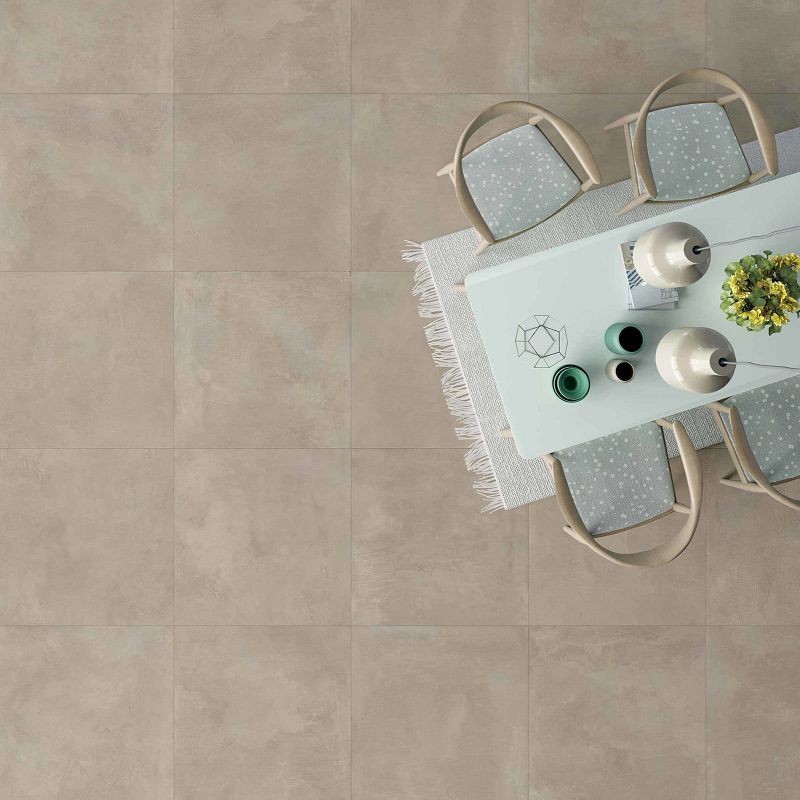 Dado Emotion Taupe 81x81 płytka imitująca beton 124968
