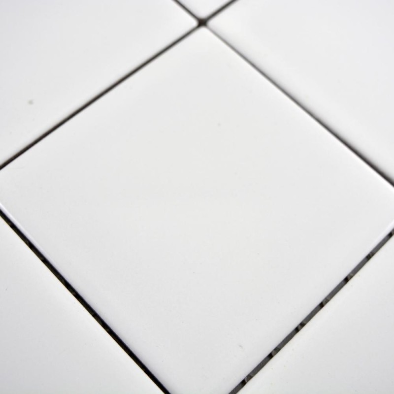 Mozaika monokolor biała mat duży kwadrat Metropol MM 0841 29,8 x 29,8 102872