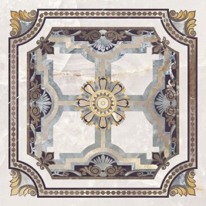 Aparici Magma Centro Pulido 59,55x59,55 płytka gresowa dekor