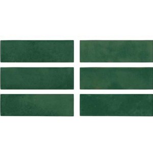 WOW Bejmat Olive Gloss 5x15 płytka gresowa
