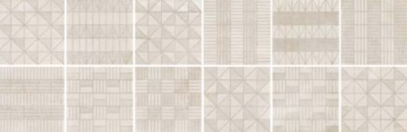 Gres podłogowy patchworkowy beżowe paski Equipe Handmade Natural 20x20 22990