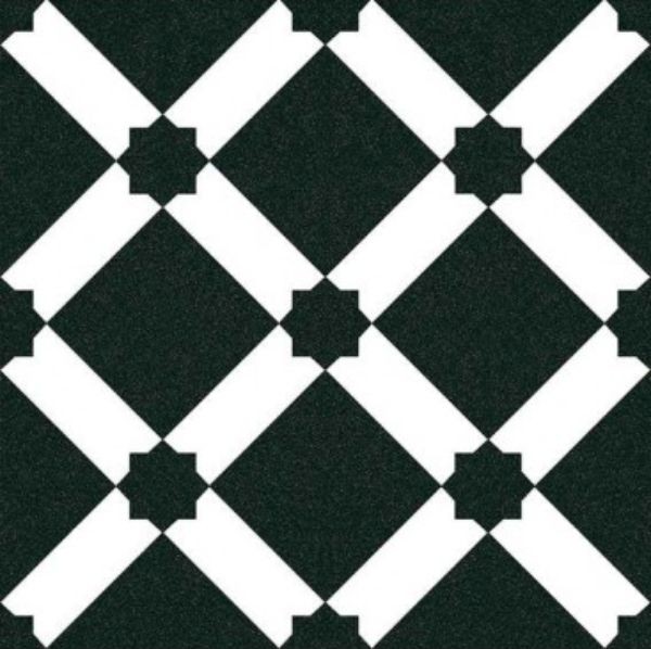 Vives Palau Grafito 20x20 płytka podłogowa patchwork 154570