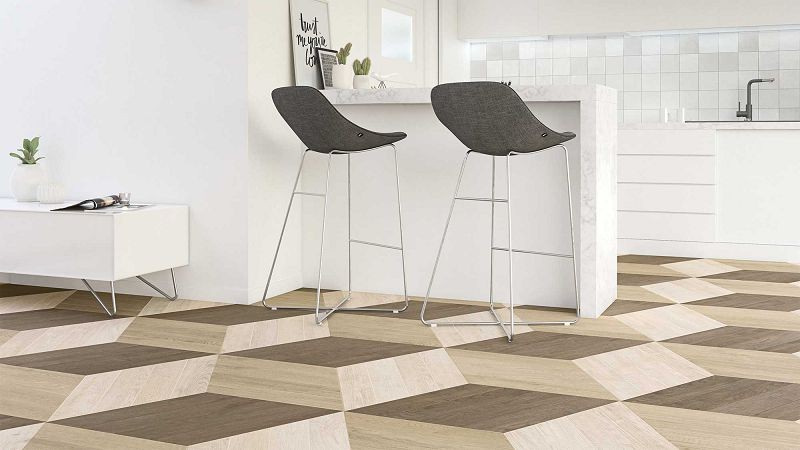 WOW Chevron A Wood Dark 9,8x52,2 płytka drewnopodobna 155656