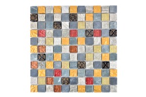 Mozaika mix kamień mały kwadrat kolorowy Metropol MM 1209 30,0 x 30,0