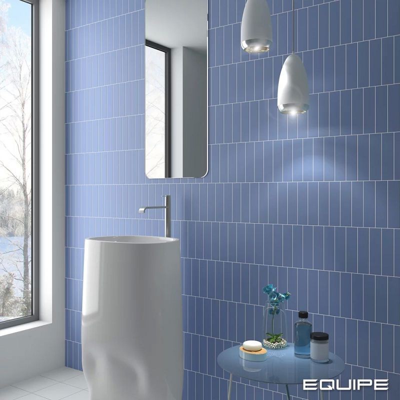 Equipe Costa Nova Banyan Blue Matt 5x20 płytki cegiełki 127182