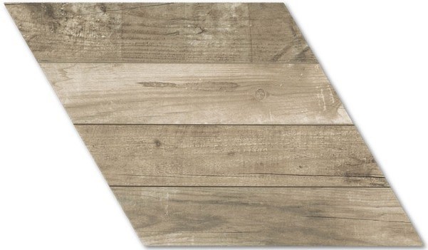 Gres drewno jodełka beż Realonda Diamond Pallet Camel Chevron R 70x40 (prawy) dms 39537