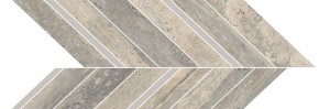 Marazzi Mystone Travertino Silver Mosaico Freccia 19,8x52,1 M9Q6 mozaika gresowa imitująca trawerty