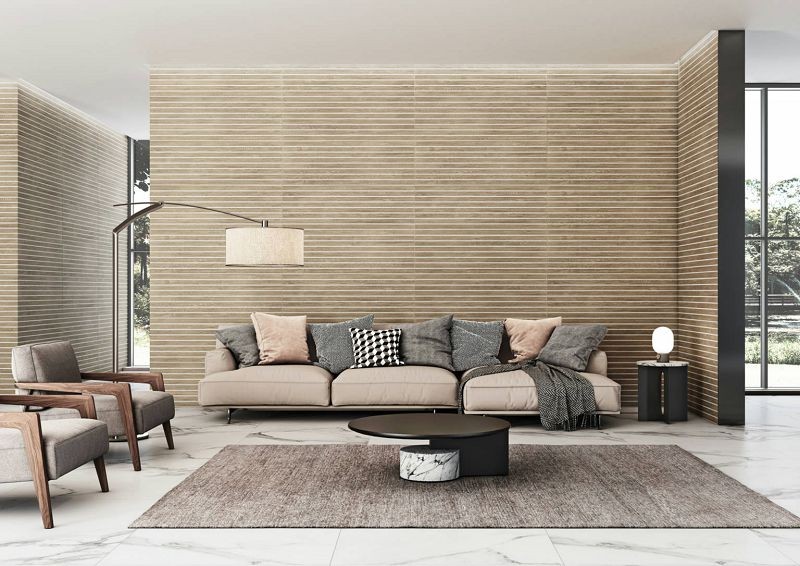 Saloni Wire Andia Roble 40x120 KG\r380 płytki ścienne imitujące drewniane lamele 151774