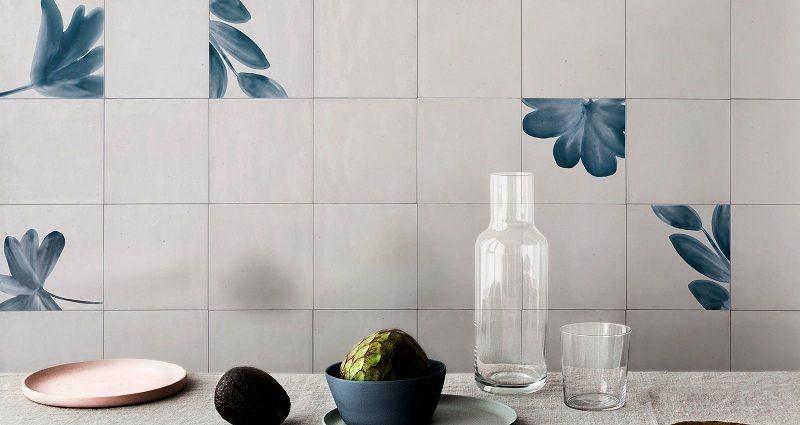Marazzi Rice Natural Decoro Blossom Lux 15x15 M9JC płytki cegiełki 141507