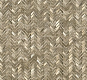 Mozaika 3D metal zlota heksagon L'antic Colonial Hexagon Gravity Mosaics Aluminium Arrow Gold 30x29.8