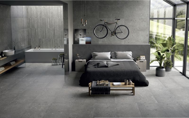 Emil Ceramica/Provenza Ego Grigio Scuro Nat. Rett. 6,5x60 EGRQ płytka gresowa 126505