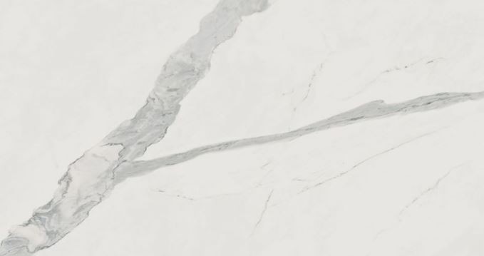 Gres marmur biały z szarymy wyrazistymi żyłami Flaviker Supreme Wide Pure Statuario 160x320 81429