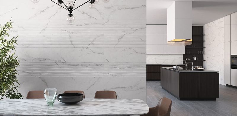Argenta Fontana White Shine 30x90 płytka ścienna marmurowa 114117