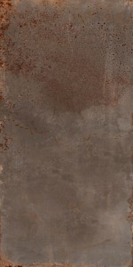 Płytki brąz przetarte ze rdzą metalizowane industrialne Sant Agostino Oxidart Iron 60x120