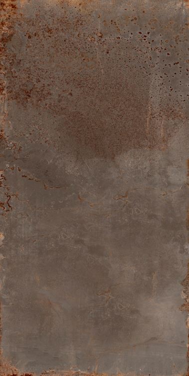 Płytki brąz przetarte ze rdzą metalizowane industrialne Sant Agostino Oxidart Iron 60x120 79354