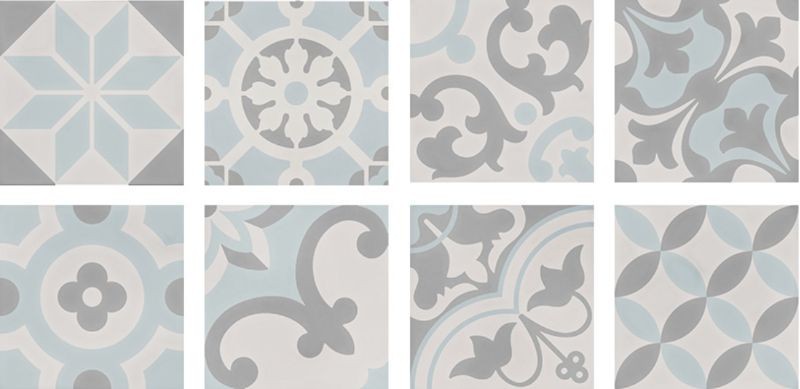 WOW Cement Tradition Decor Mix Warm 18,5x18,5 płytka gresowa 164984